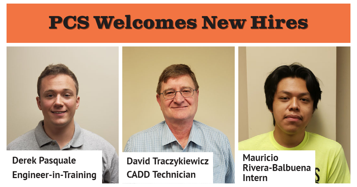 PCS Welcomes New Hires 2021